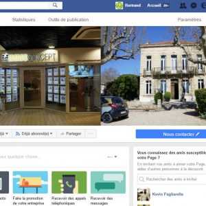 Création page facebook Salon de provence