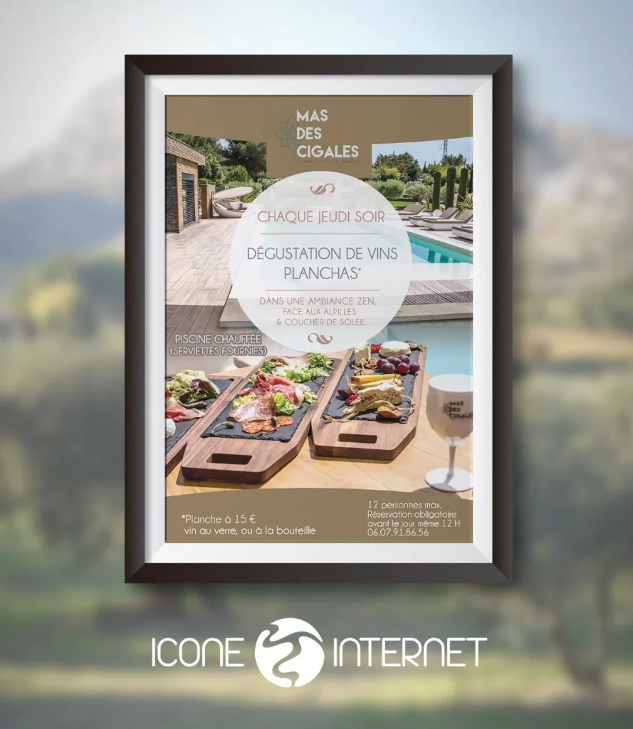 Pour promouvoir votre offre, une affiche publicitaire