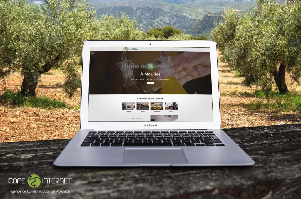 création de site internet Châteaurenard et Avignon – Icone Internet