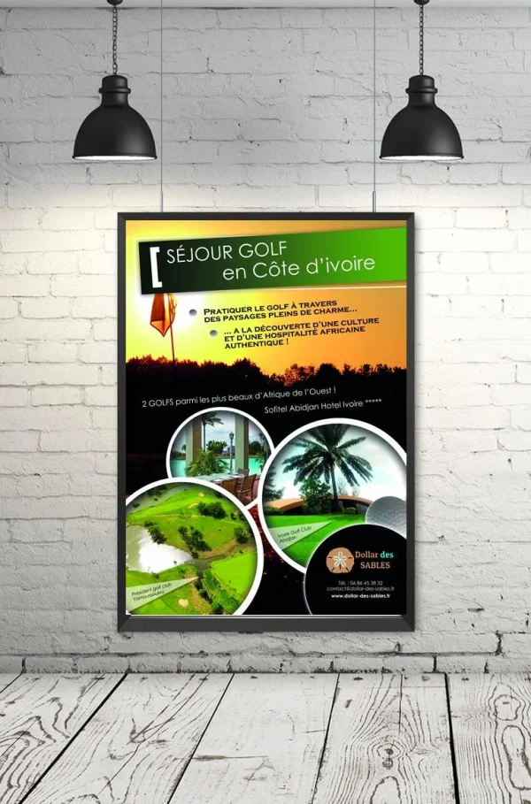 Pour promouvoir votre offre, une affiche publicitaire