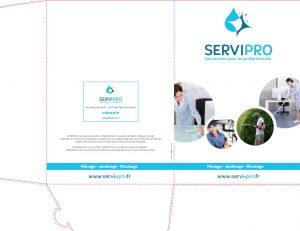 Création pochette à rabats