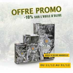 Affiche publicitaire huile olive