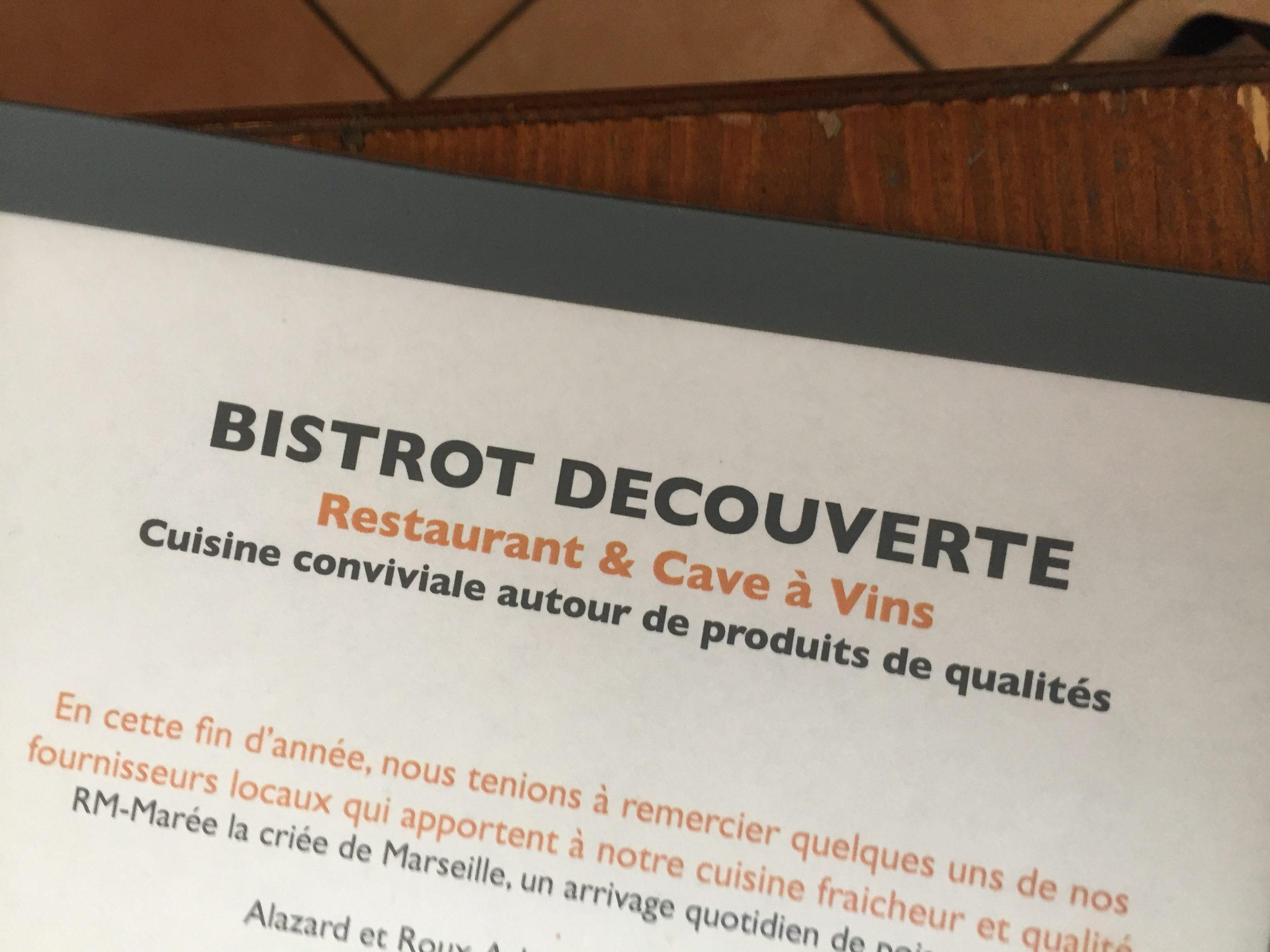Création de menu pour restaurant saint Rémy de Provence pour votre
