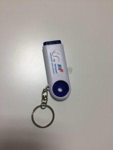 Porte clé lumineux personnalisé et publicitaire paas cher