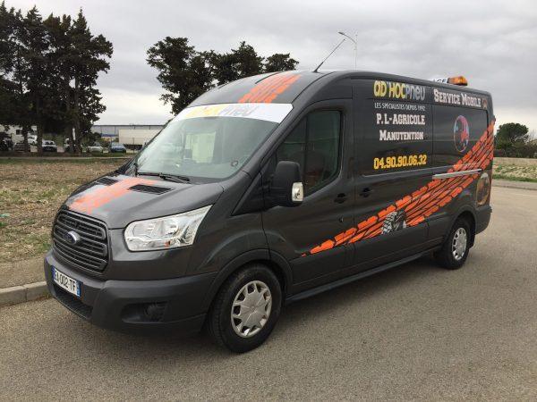 flocage covering camion