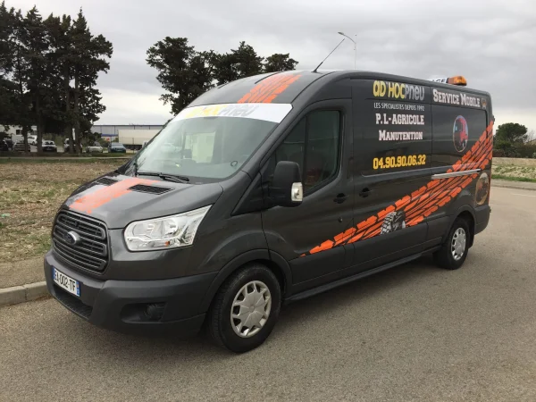 flocage covering camion