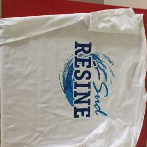 Imprimerie textile Vedène : flocage dos t-shirt