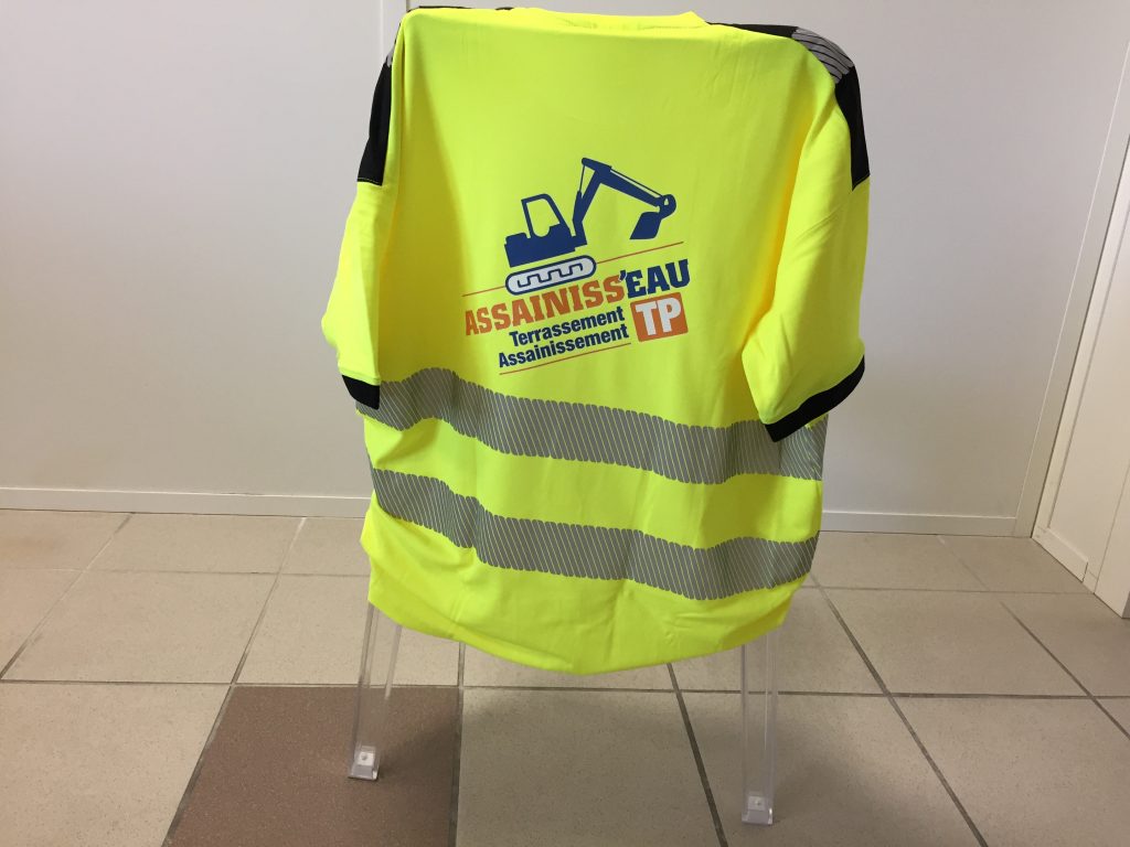 flocage t shirt bordeaux