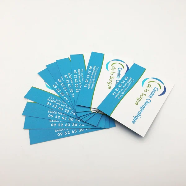 Cartes de visite médecin