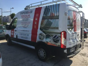 Flocage camion pergolas