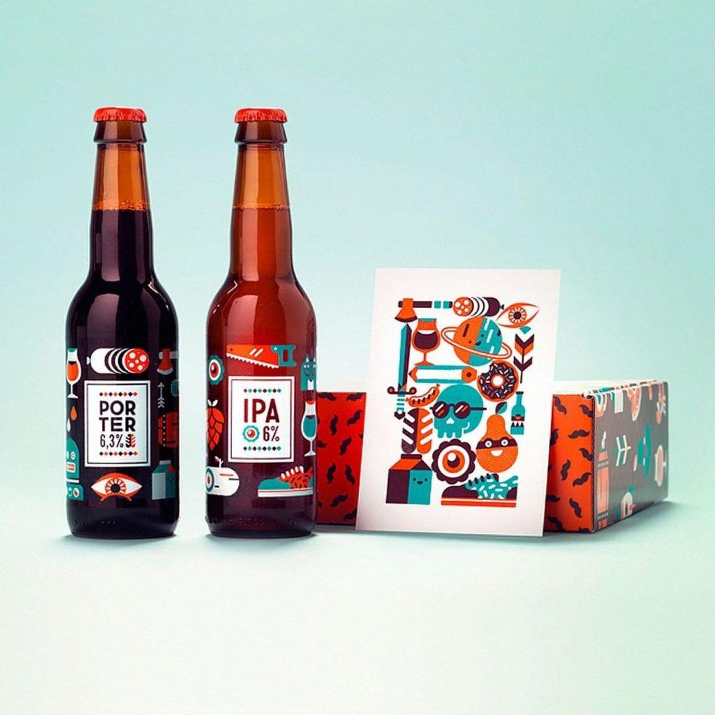 Packaging bouteille de bière