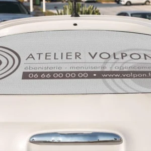 ADHEsif microperfotré lunette arière vehicule