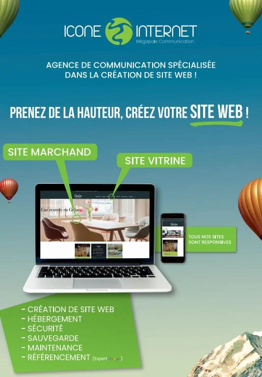 Agence de communication : site internet et imprimerie