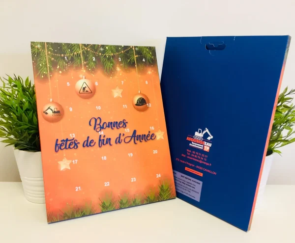 calendrier de l'avent personnalisé