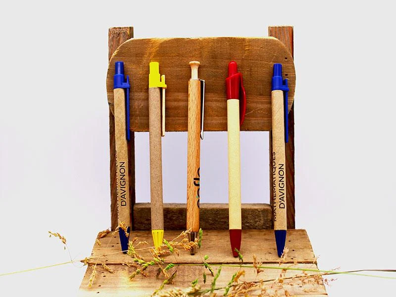 stylos biodégradables personnalisables 2