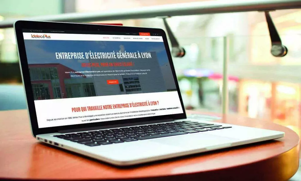 Création site internet Entreprise d'éléctricité générale