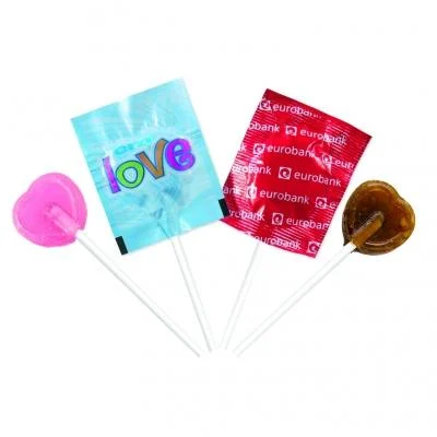 bonbons "coeurs" personnalisés