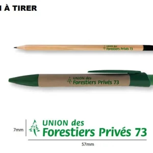 crayons graines personnalisés publicitaires