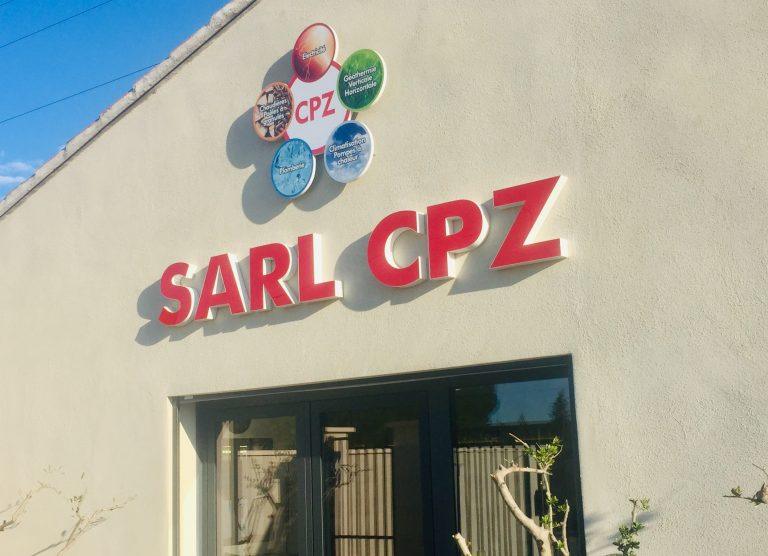 Enseignes dibond Cavaillon le pontet lettres découpées