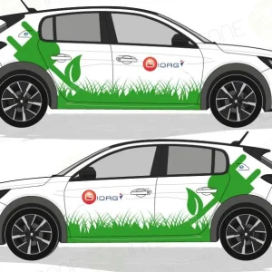 creation graphique covering automobile