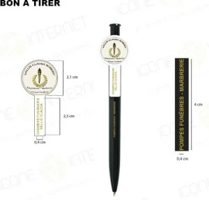bat marquage stylos serigraphie