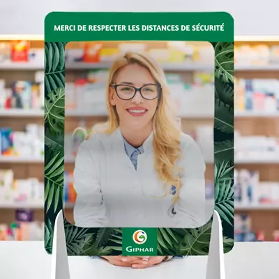 protection de comptoir personnalisée
