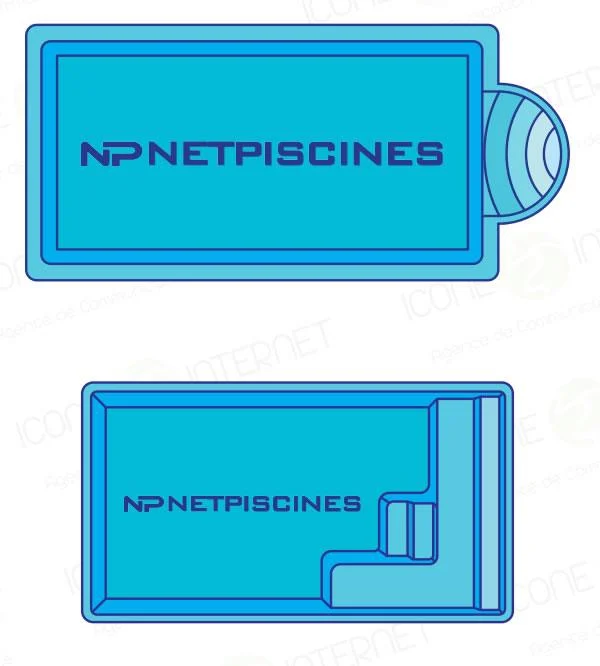 creation graphisme picto piscine