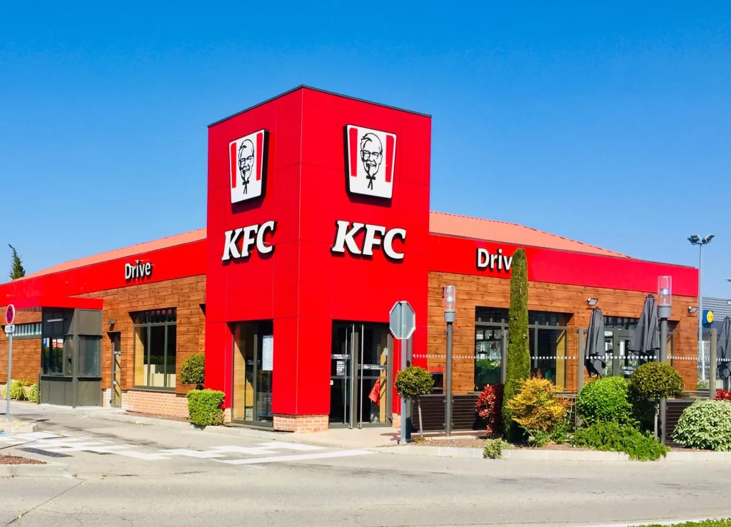 Panneau enseigne Cavaillon Avignon Kfc