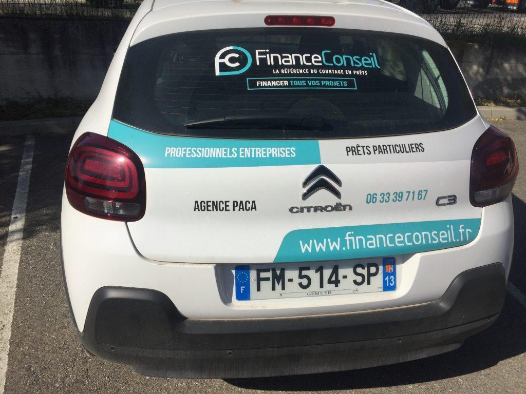 Flocage covering voiture
