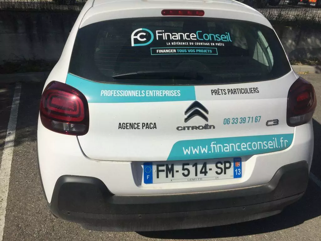 Flocage covering voiture
