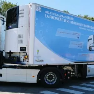 Flocage camion et semi remorque