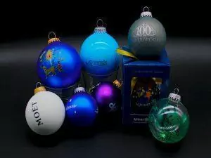 Pack boules de noel personnalisées