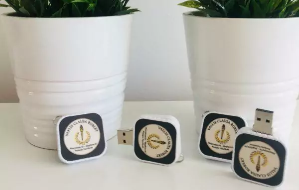 Clé usb rotative personnalisée