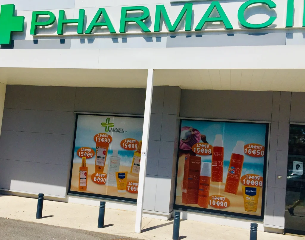 covering enseigne et pharmacie