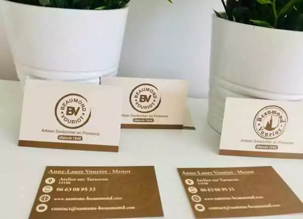 Cartes de visite vernis selectif 3d
