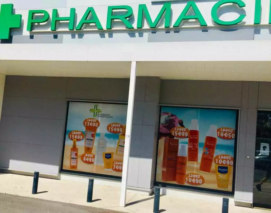 covering enseigne et pharmacie