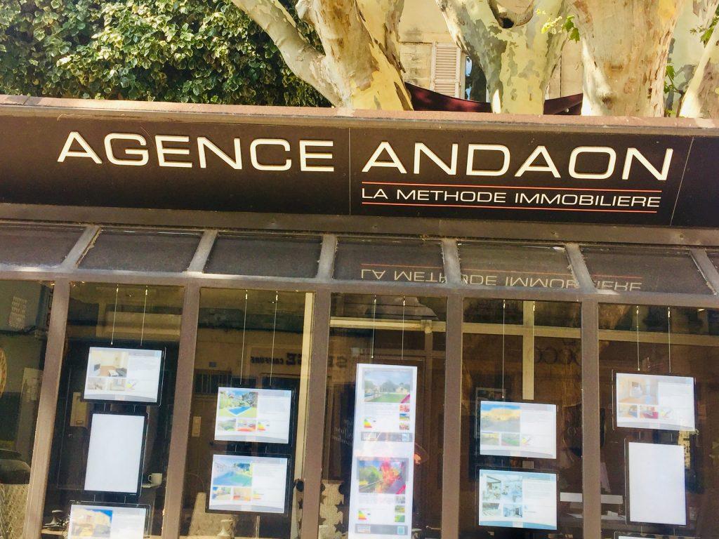 enseigne agence immobilière avignon