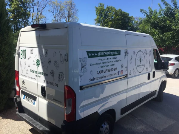 Flocage camion
