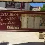 panneau signaletique restaurant