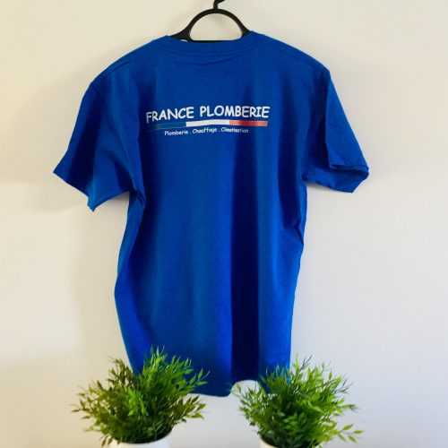 tshirt personnalisé coeur et dos marquage