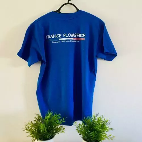 tshirt personnalisé coeur et dos marquage