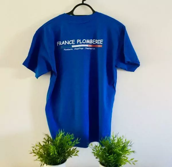 tshirt personnalisé coeur et dos marquage