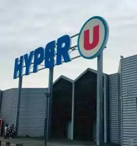 Enseigne hyper u