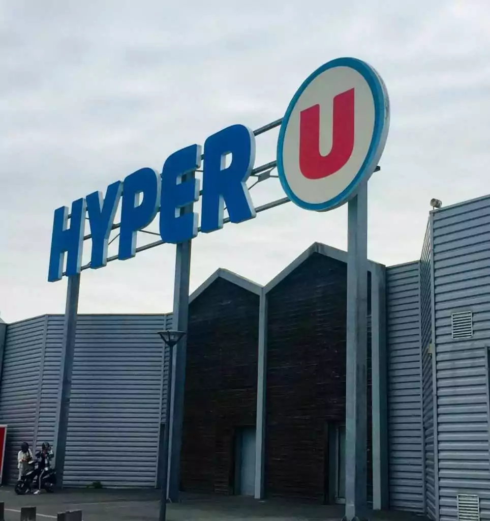 Enseigne hyper u