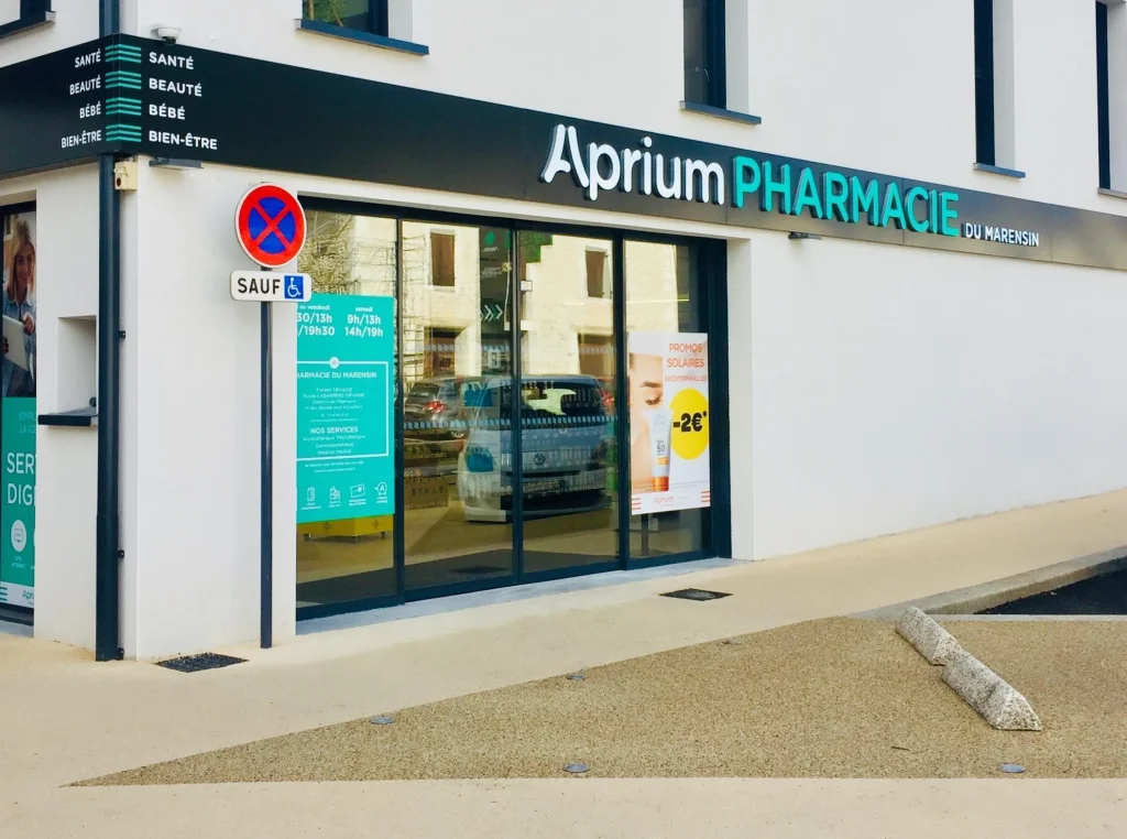 Pharmacie enseignes lumineuses
