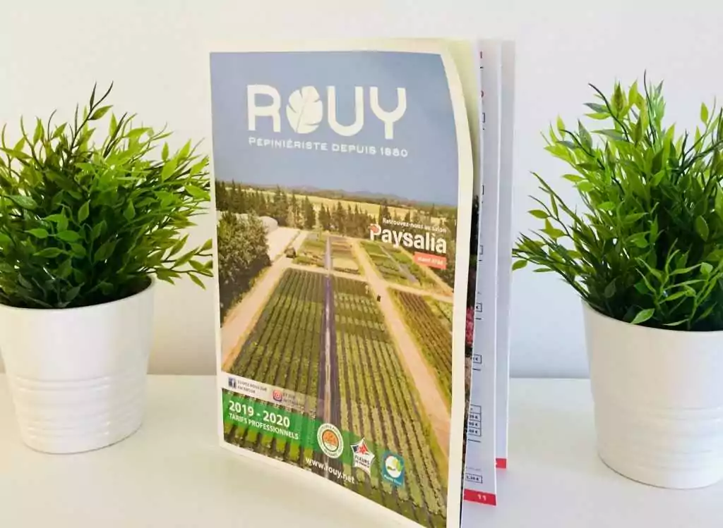 Impression de Catalogue publicitaire imprimerie avignon vedene textile alpilles