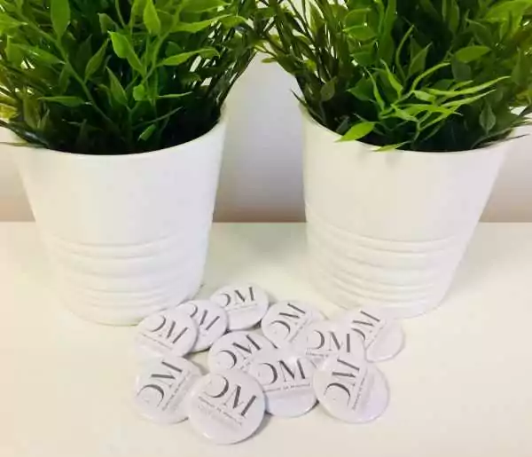 badges publicitaires