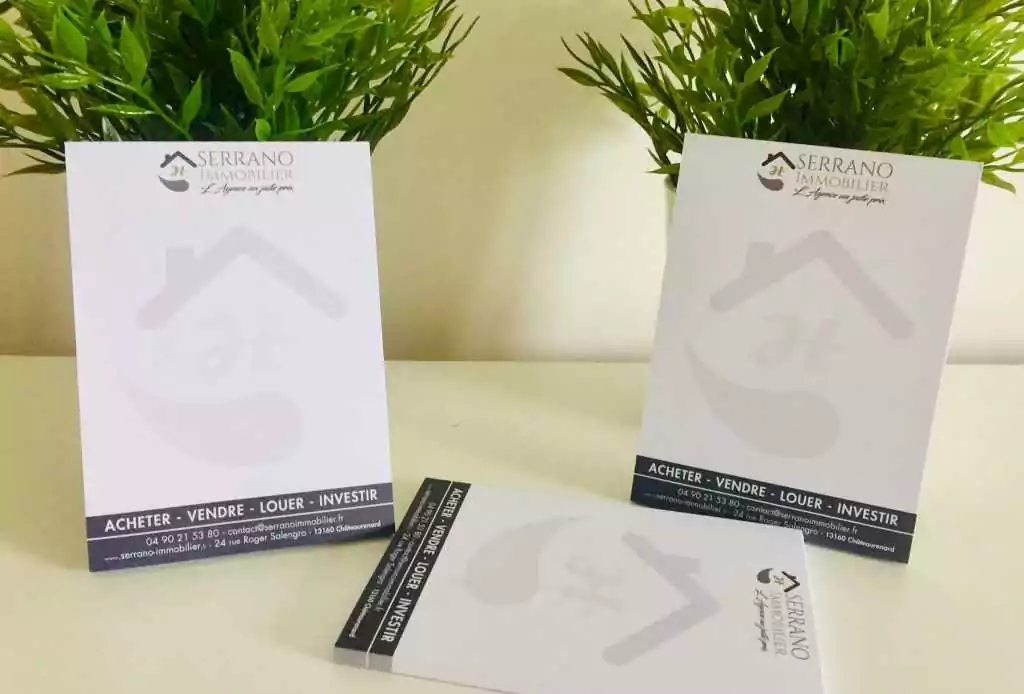 Bloc notes publicitaires goodies