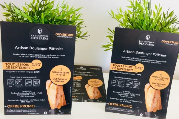 Flyers boulangerie