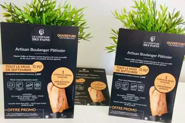 Flyers boulangerie